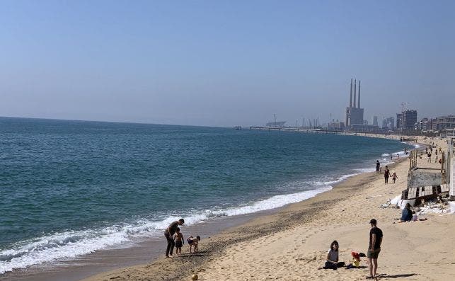 Imagen de las playas de Barcelona. Foto: Tot Badalona
