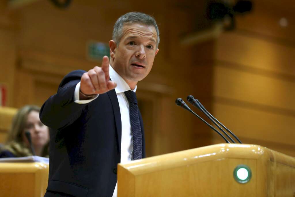 El portavoz del PSOE en el Senado, Ander Gil | EFE/Kiko Huesca/Archivo