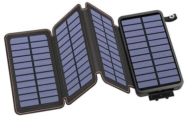hiluckey cargador solar amazon