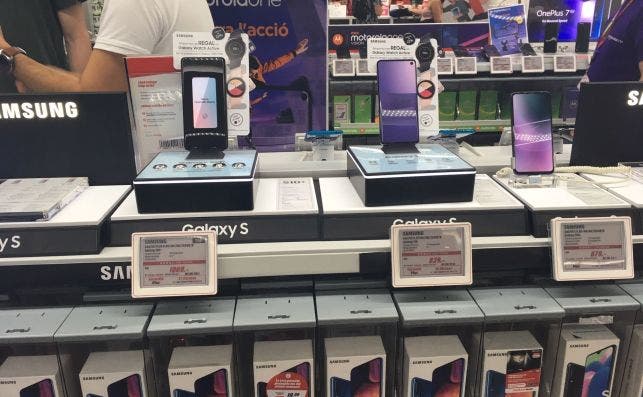 El Samsung Galaxy S10+ en el 'Día sin IVA' de Mediamarkt. Foto: ED