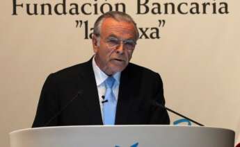 El presidente de la Fundación bancaria La Caixa y de Criteria, Isidro Fainé. EFE/Ballesteros