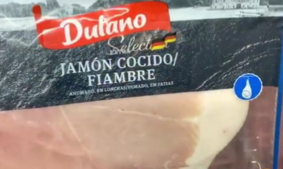 Jamón cocido Dulano lidl