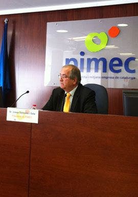 Josep González, presidente de Pimec