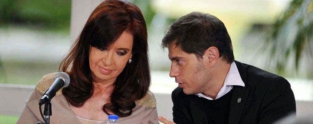 La expresidenta Fernández de Kirchner y el exministro de Economía, Axel Kicillof. Alejandro Amdán I EFE