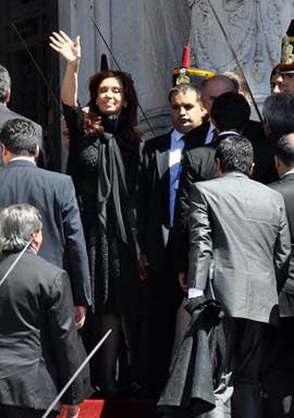 La expresidenta argentina, Cristina Fernández de Kirchner.