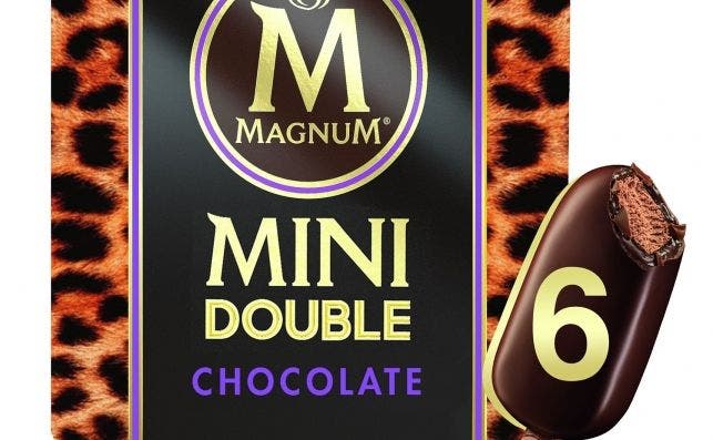 El helado Mini Double Chocolate de Frigo-Magnum, uno de los más grasosos