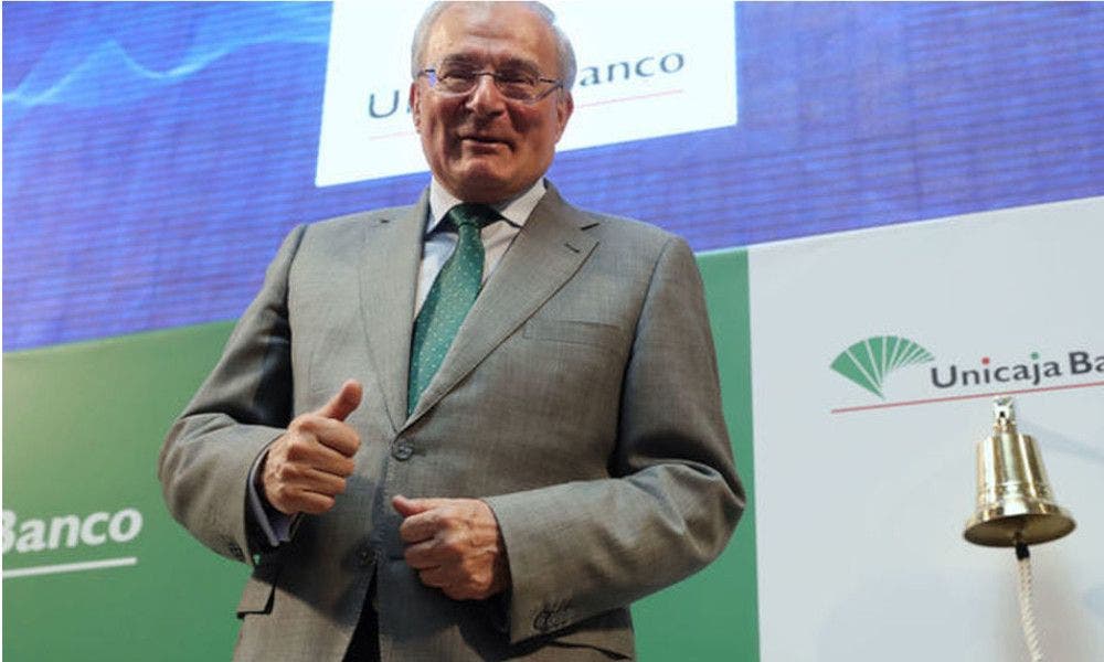 Manuel Azuaga, presidente de Unicaja Banco