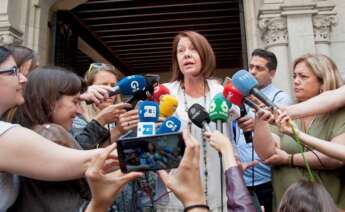 La diputada de Junts Marta Madrenas. Foto: EFE.