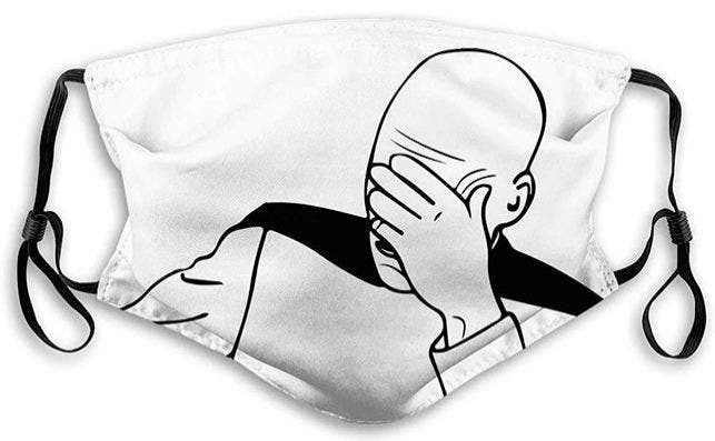 mascarilla tela facepalm picard amazon