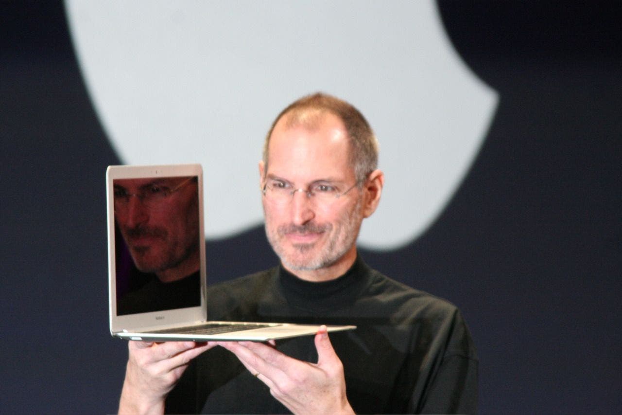 Steve Jobs, de Apple. Foto: Matthew Yohe/CC0