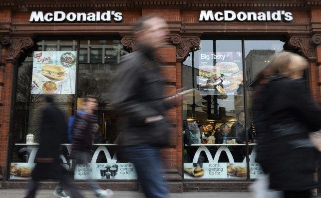 En la imagen, un restaurante McDonald's en Europa. EFE/ED/archivo