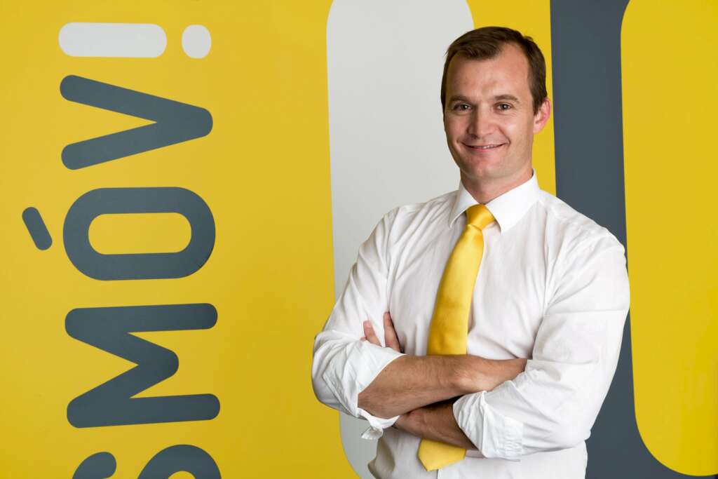 El consejero delegado de MásMóvil, Meinrad Spenger. EFE