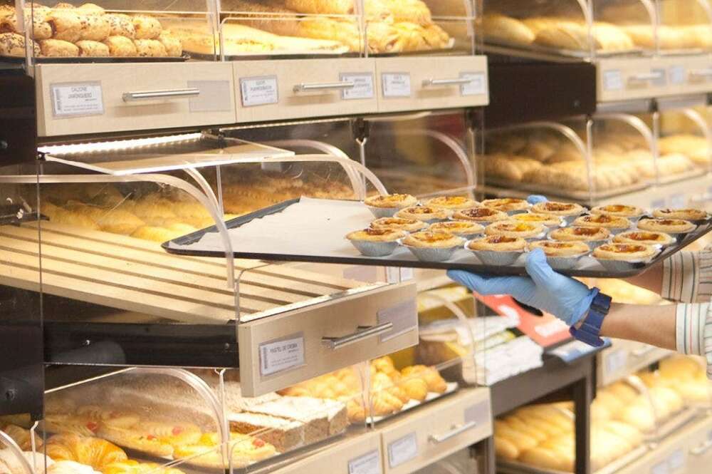 Sección de panadería de Mercadona