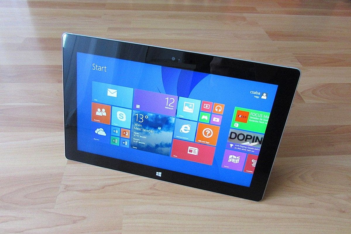 Una tablet de Microsoft. Foto: CC0