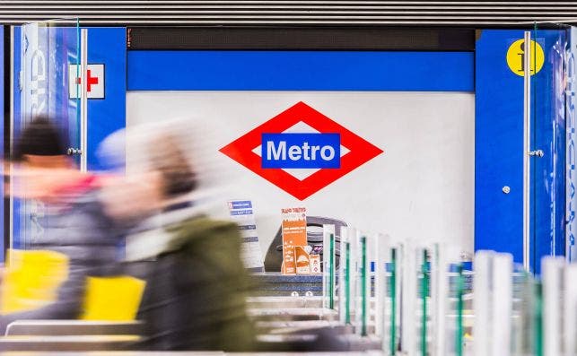 Imagen de archivo del metro de Madrid, que ahora cambiará los abonos transporte sin gastar por coronavirus