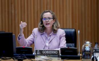 La vicepresidenta tercera y ministra de Asuntos Económicos, Nadia Calviño. EFE/ Emilio Naranjo