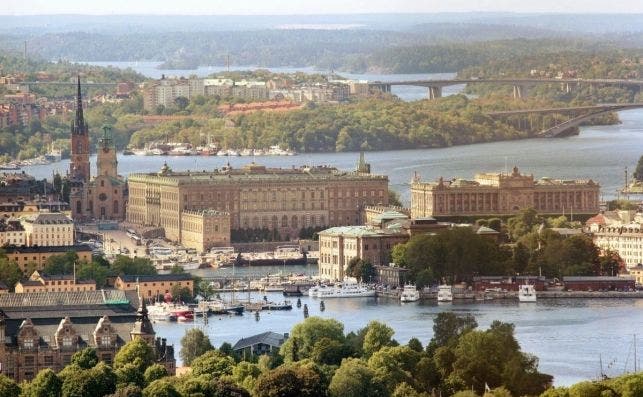 royal palace sweden stockholm air photo 1239275
