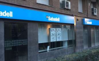 Sucursal del Banco Sabadell en Madrid