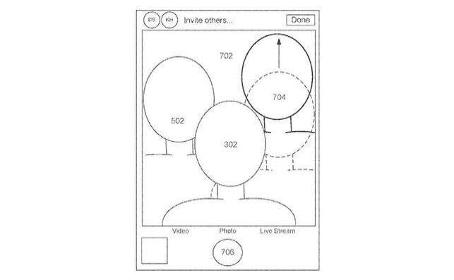 Patente de Apple para los selfies grupales sintéticos 