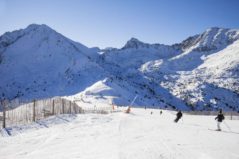 Pistas de esquí en Andorra.