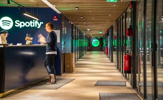 La sede de Spotify en Estocolmo, Suecia. Foto: Spotify