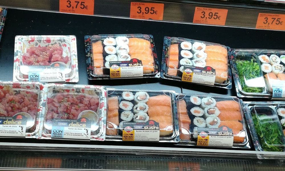 Mercadona abre guerra del sushi contra Lidl y Carrefour - Economía Digital