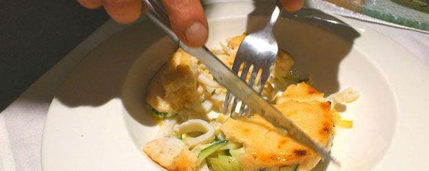 Tagliatella de calamar con alioli