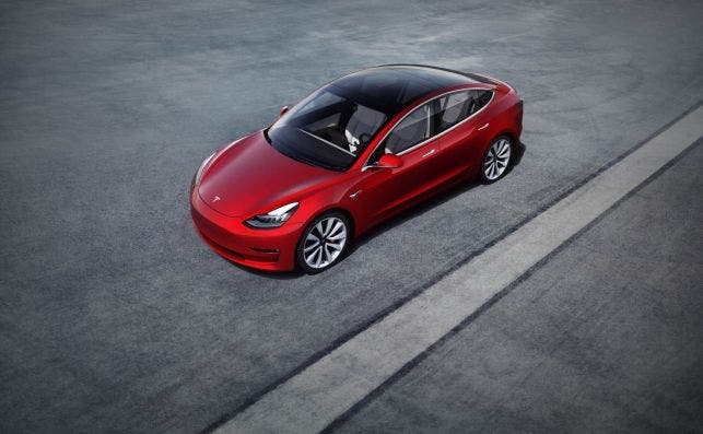 Tesla Model 3. Fotografía: Tesla