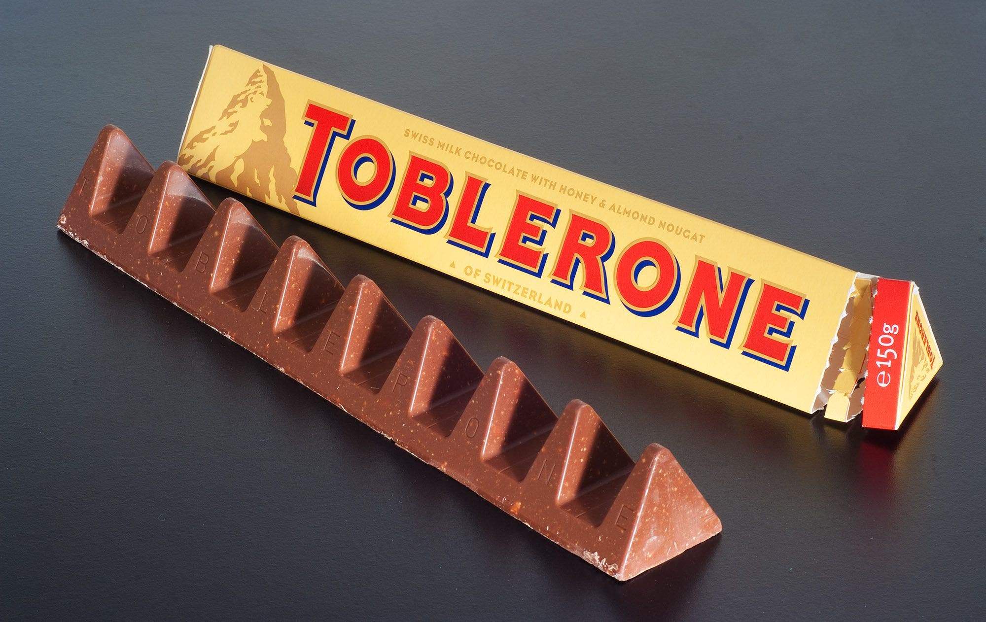Una barra de Toblerone. Foto: CC0