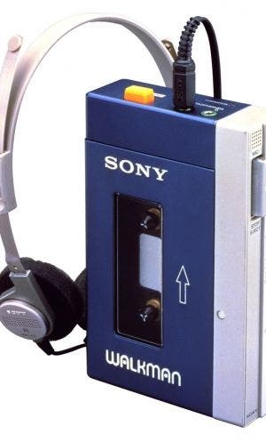 El Walkman de Sony se convirtió en un dispositivo icónico de los años '80. Autor: Sony