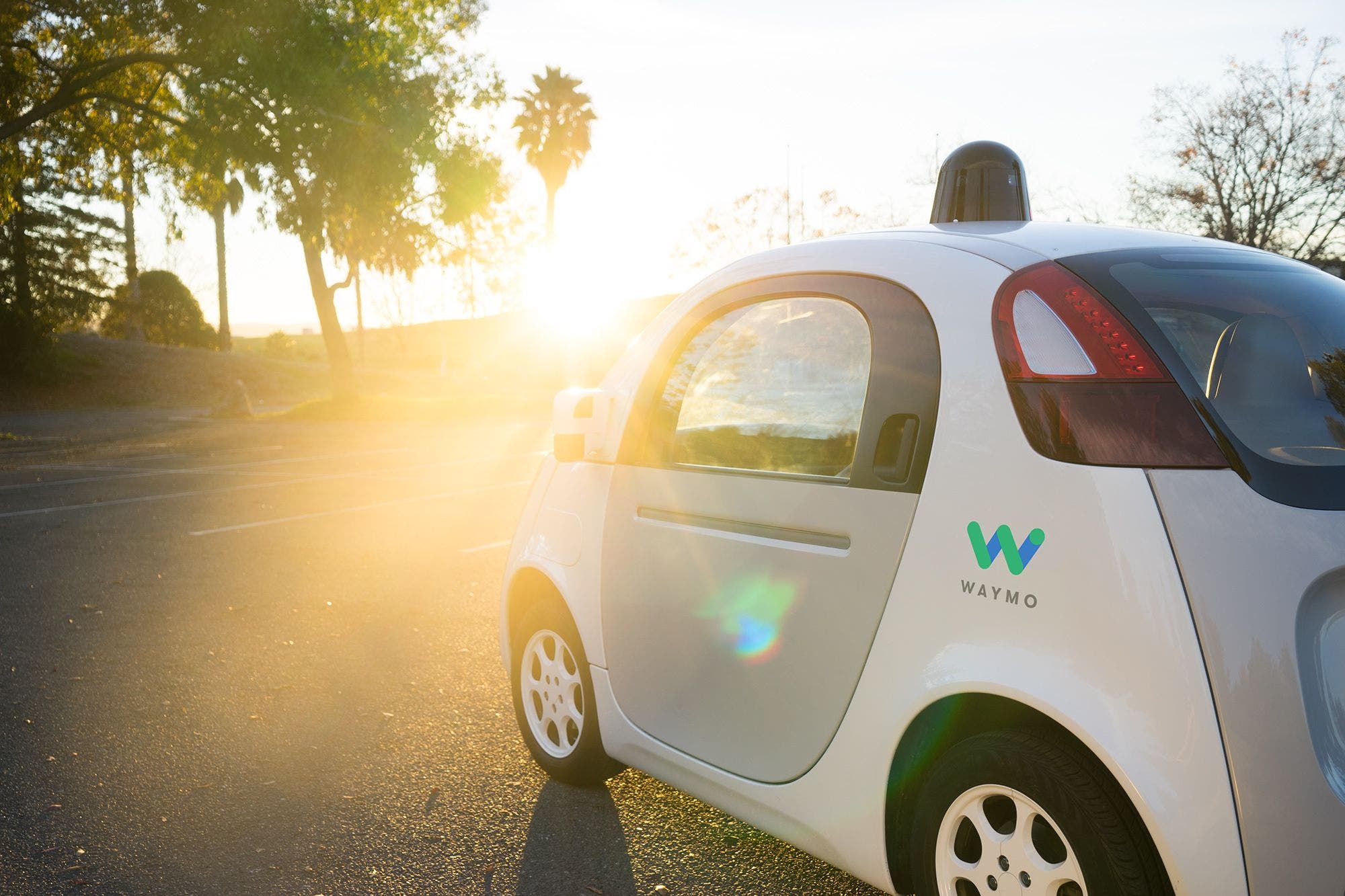 Taxi autónomo waymo