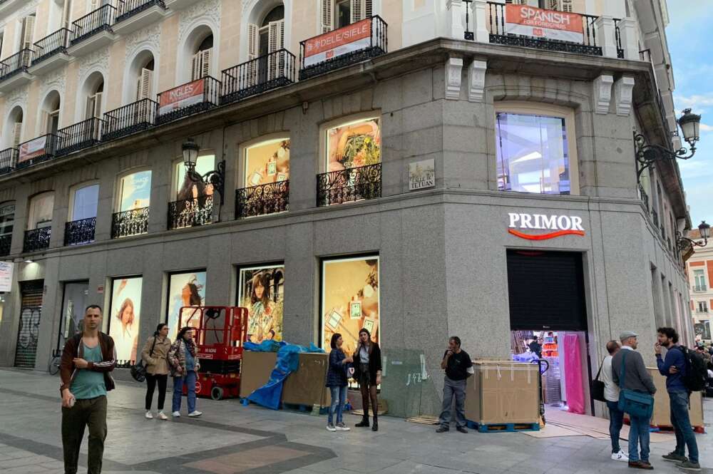 Exterior de una tienda de Primor