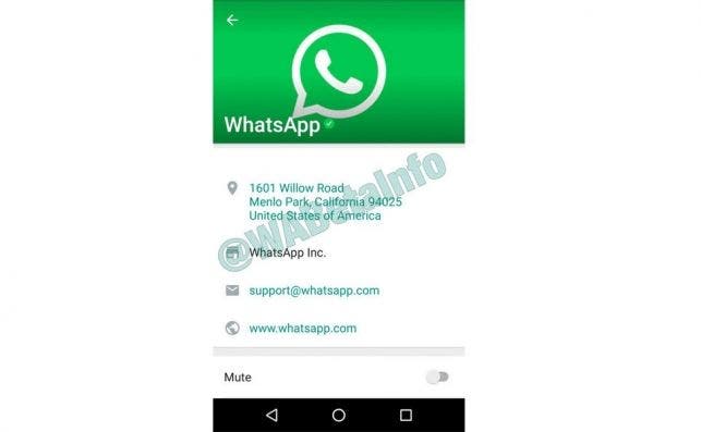 whatsapp empresas wabetainfo