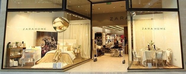 Escaparate y fachada de Zara Home