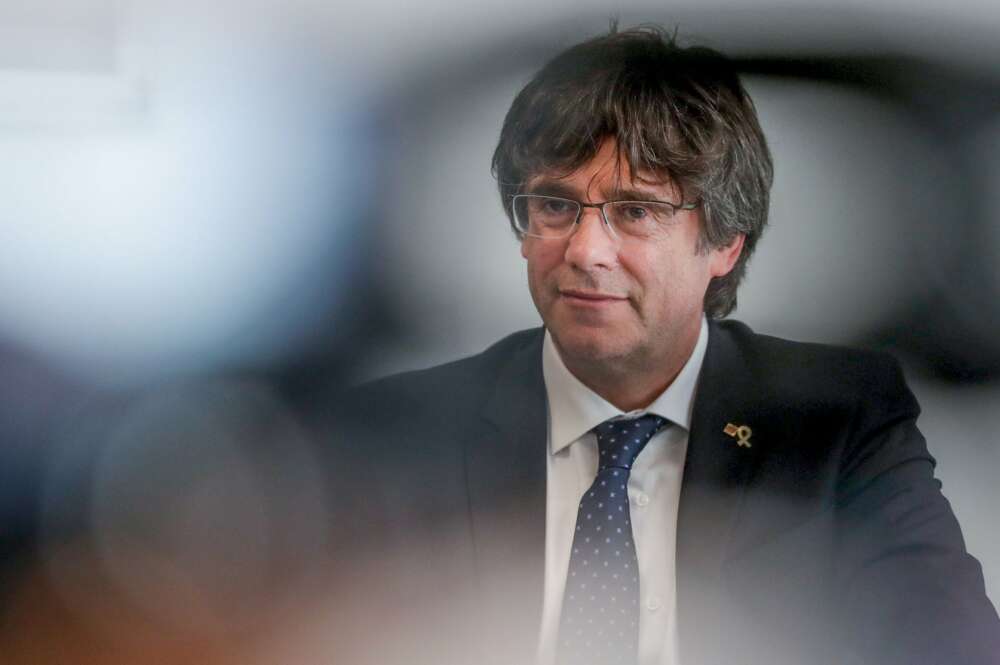 El expresidente de la Generalitat de Catalunya, Carles Puigdemont. EFE.