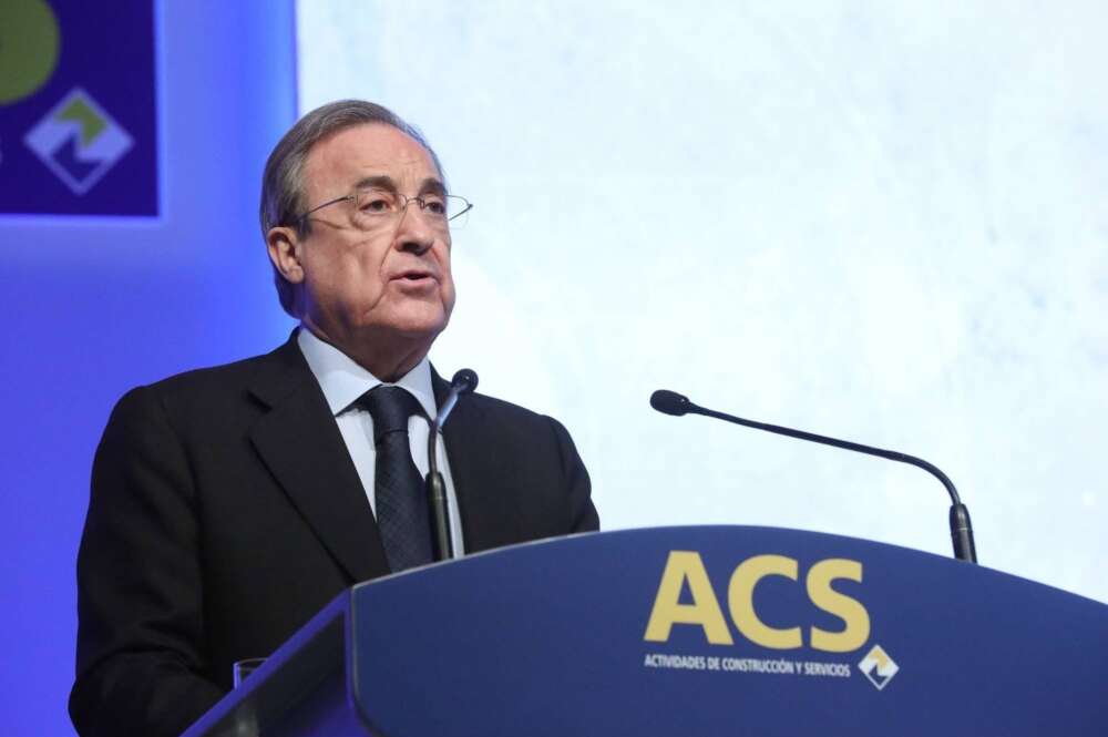 El presidente de la constructora ACS, Florentino Pérez.