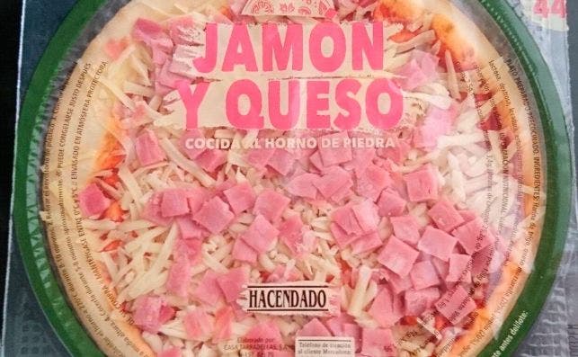 Pizza fresca de Mercadona