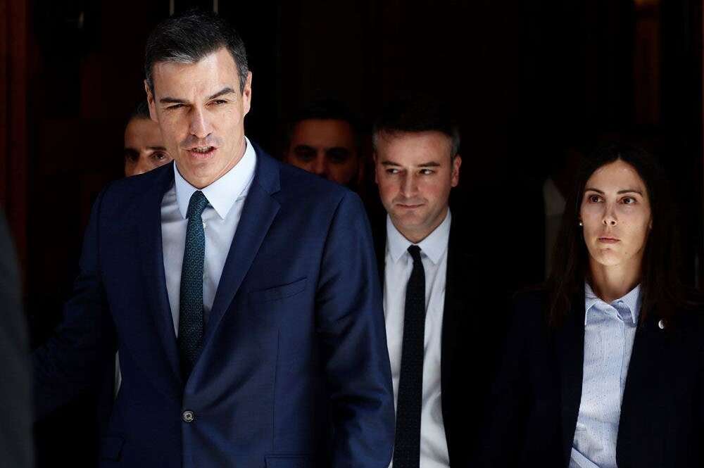 Pedro Sánchez e Iván Redondo. /EFE/Mariscal