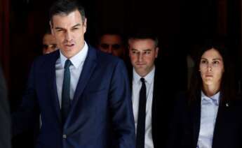 Pedro Sánchez e Iván Redondo. /EFE/Mariscal