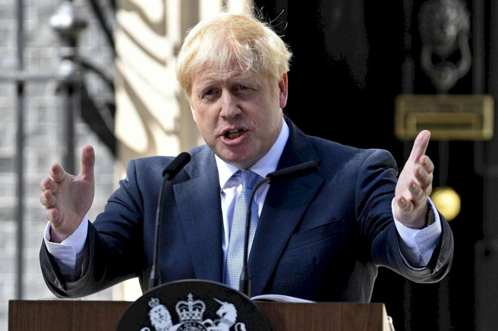 El primer ministro británico Boris Johnson.