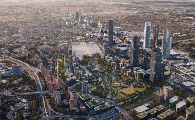 Proyecto para el desarrollo urbanístico de Madrid Norte, la conocida como 'Operación Chamartín'
