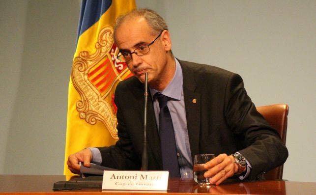 El consejero de Gobernación de Andorra, Toni Martí./ EFE