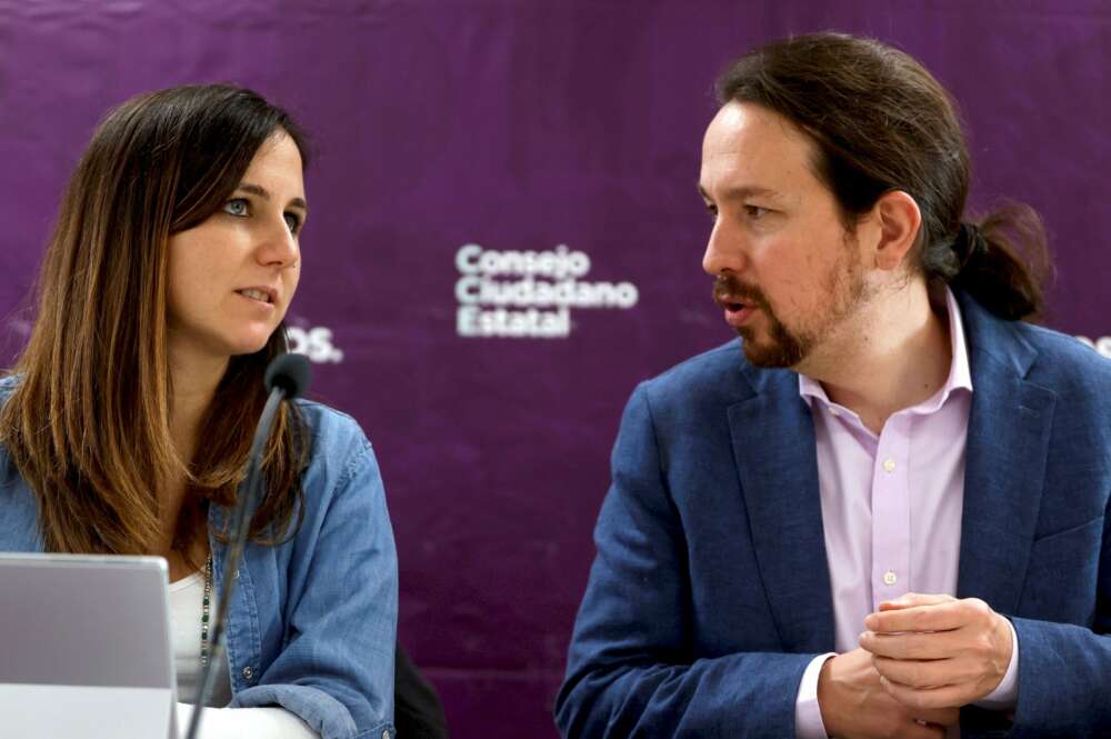 Ione Belarra y Pablo Iglesias en una imagen de archivo./ EFE