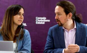 Ione Belarra y Pablo Iglesias en una imagen de archivo./ EFE