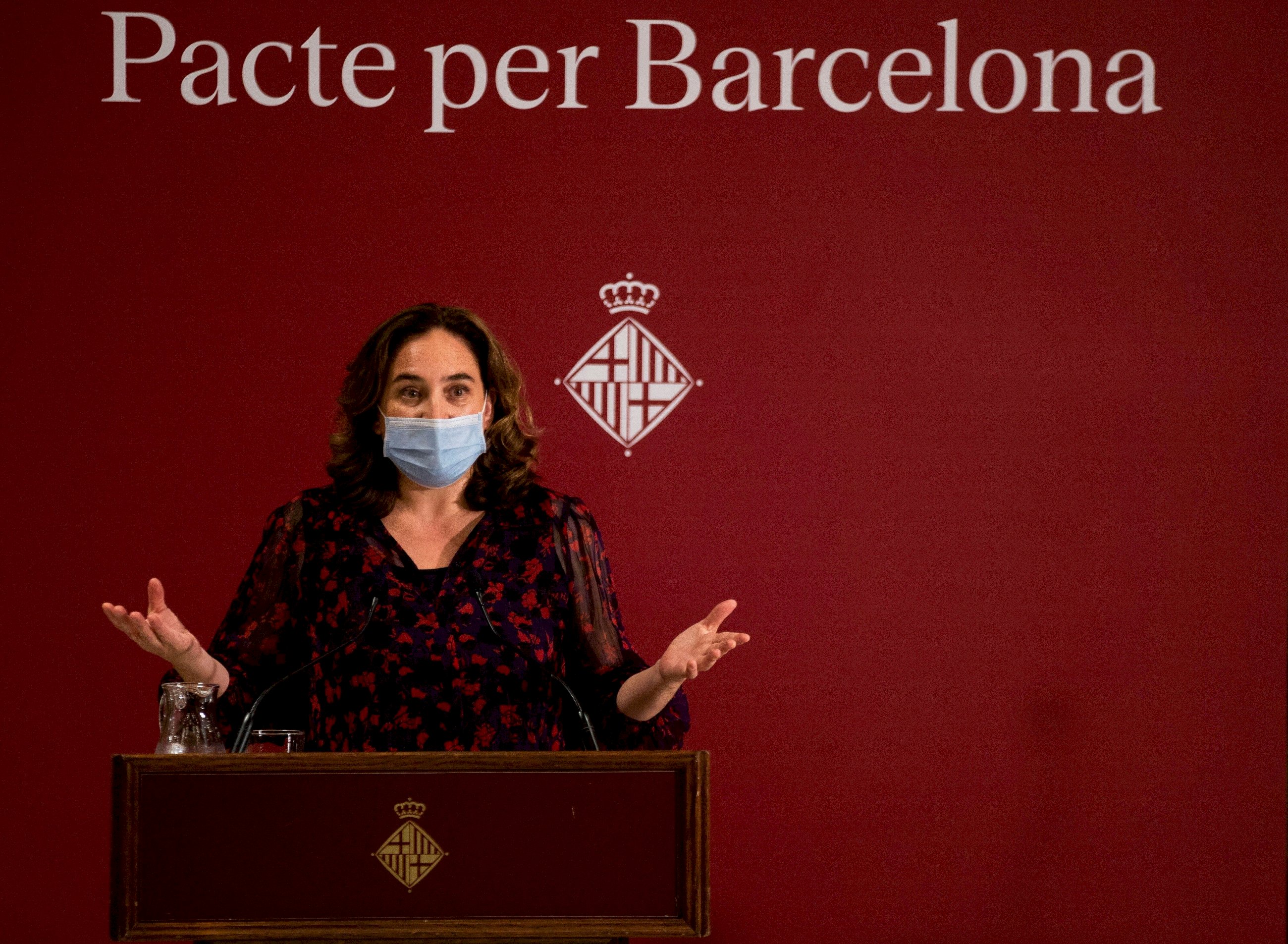 Ada Colau, alcaldesa de Barcelona, en un acto en 2020 | EFE/EF/Archivo
