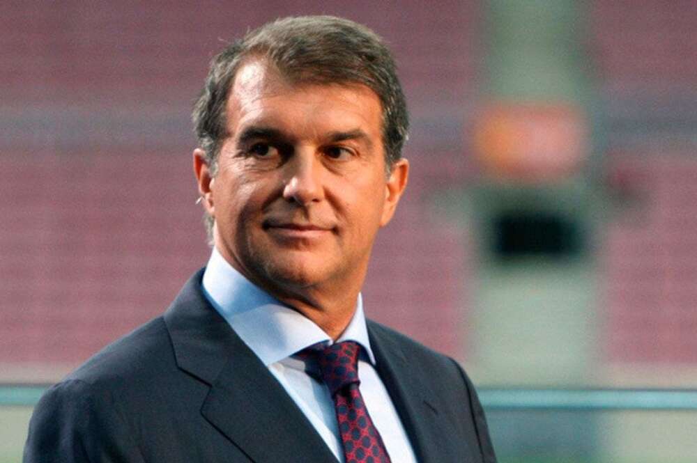 Joan Laporta, presidente del Barça