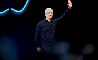 El consejero de Apple, Tim Cook, da la bienvenida a los asistentes de la WWDC 2019. Fotografía: Apple