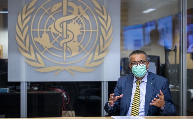 El director general de la OMS, Tedros Adhanom Ghebreyesus./ EFE