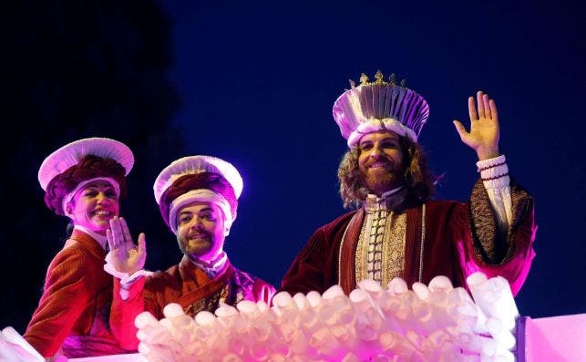 Imagen de archivo de la cabalgata de los Reyes Magos de 2019./ EFE