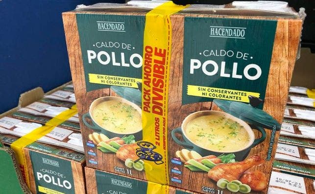 Caldo de pollo Mercadona